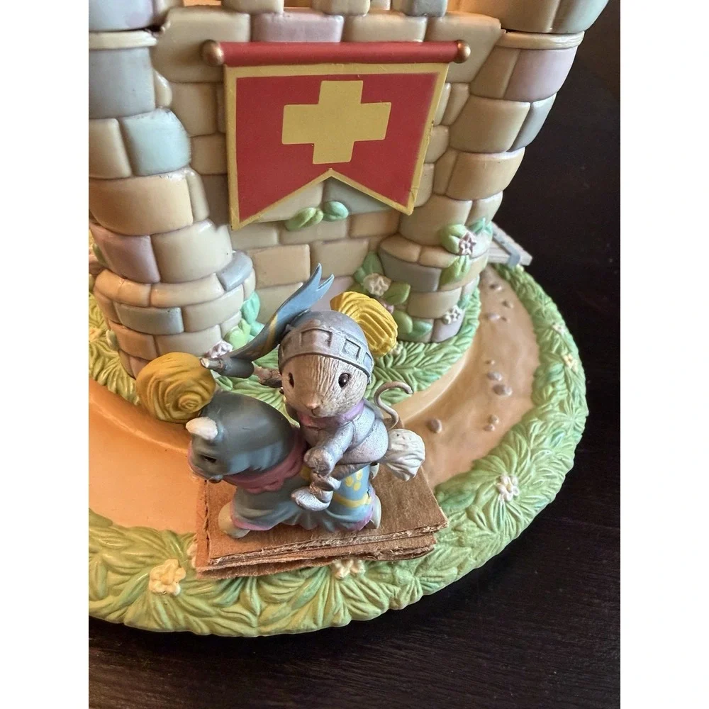 New Vintage Rare Enesco Puff The Magic Dragon Multi-Action Music Box 1991 572772